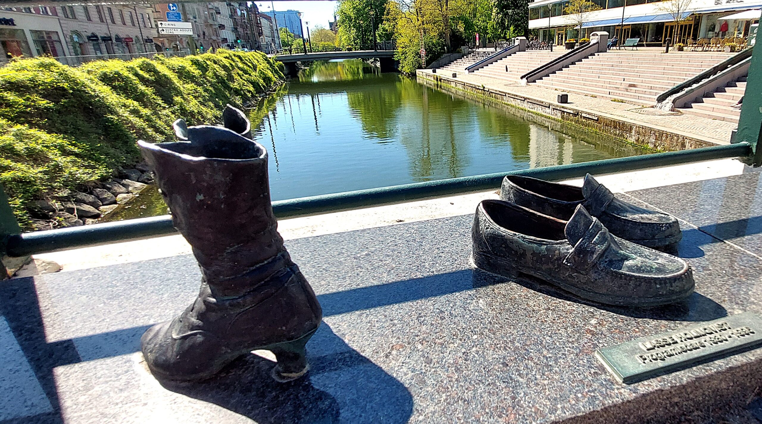 Kanal vid Södra Vallgatan
