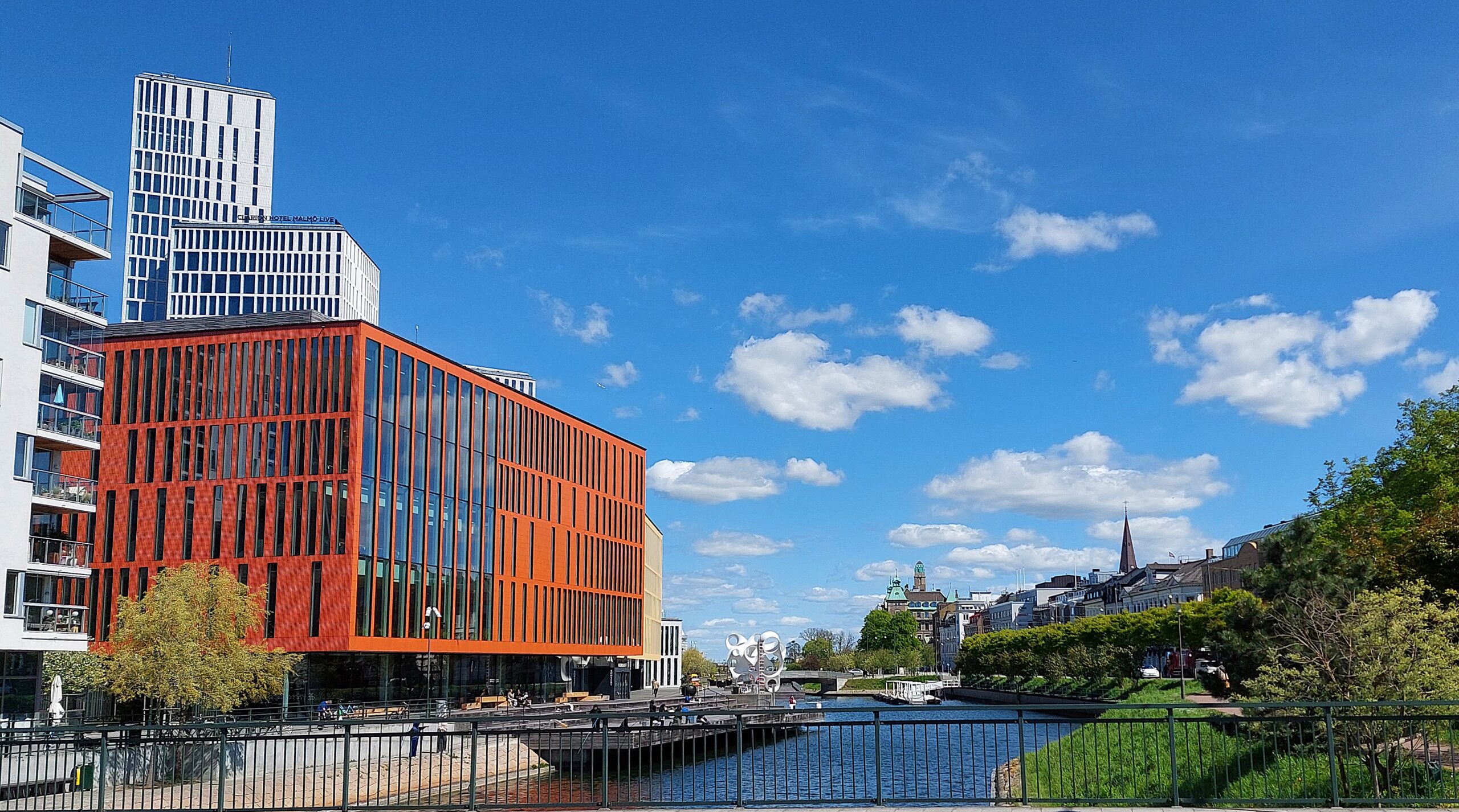 Västra hamnkanalen i Malmö