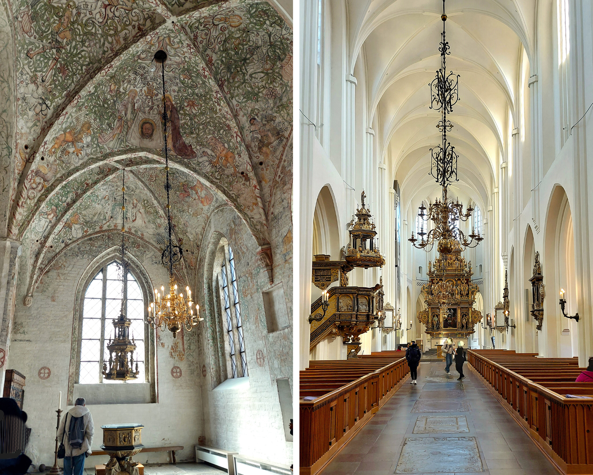 Sankt Petri kyrka interiört