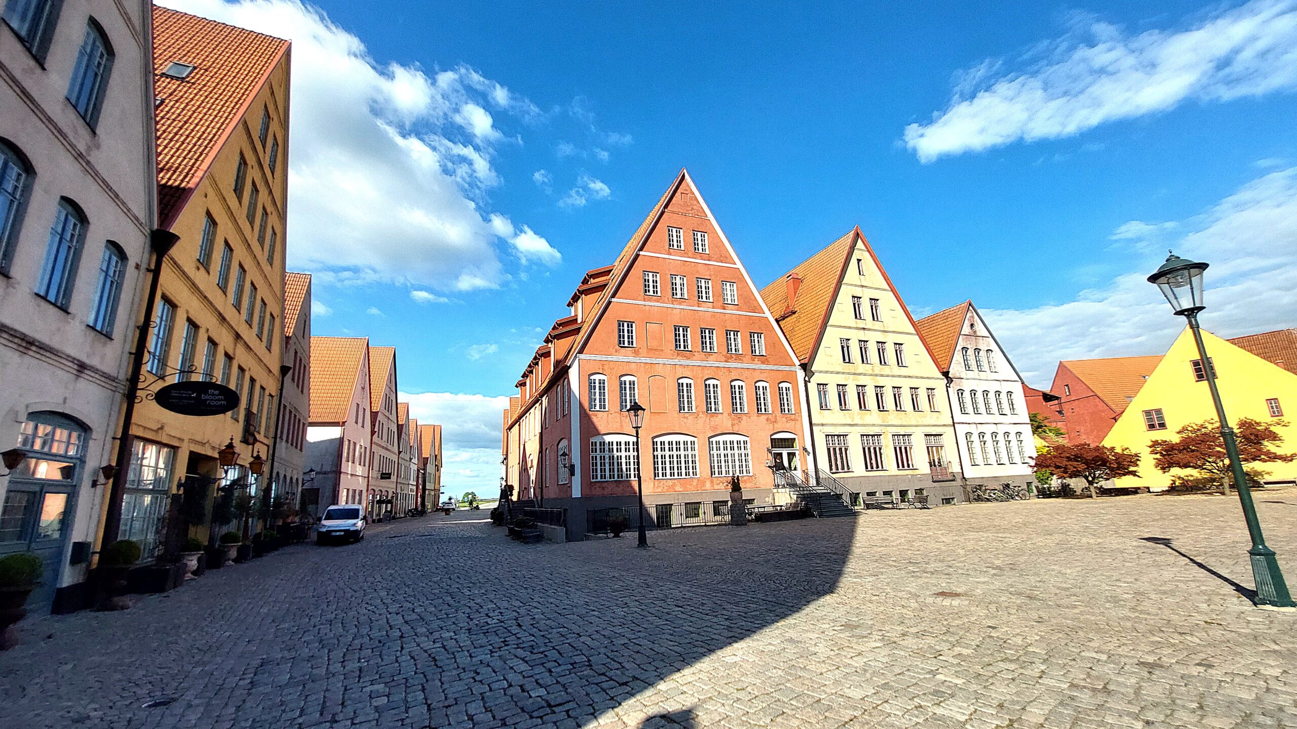 Torget i medeltidsinspirerade Jakriborg