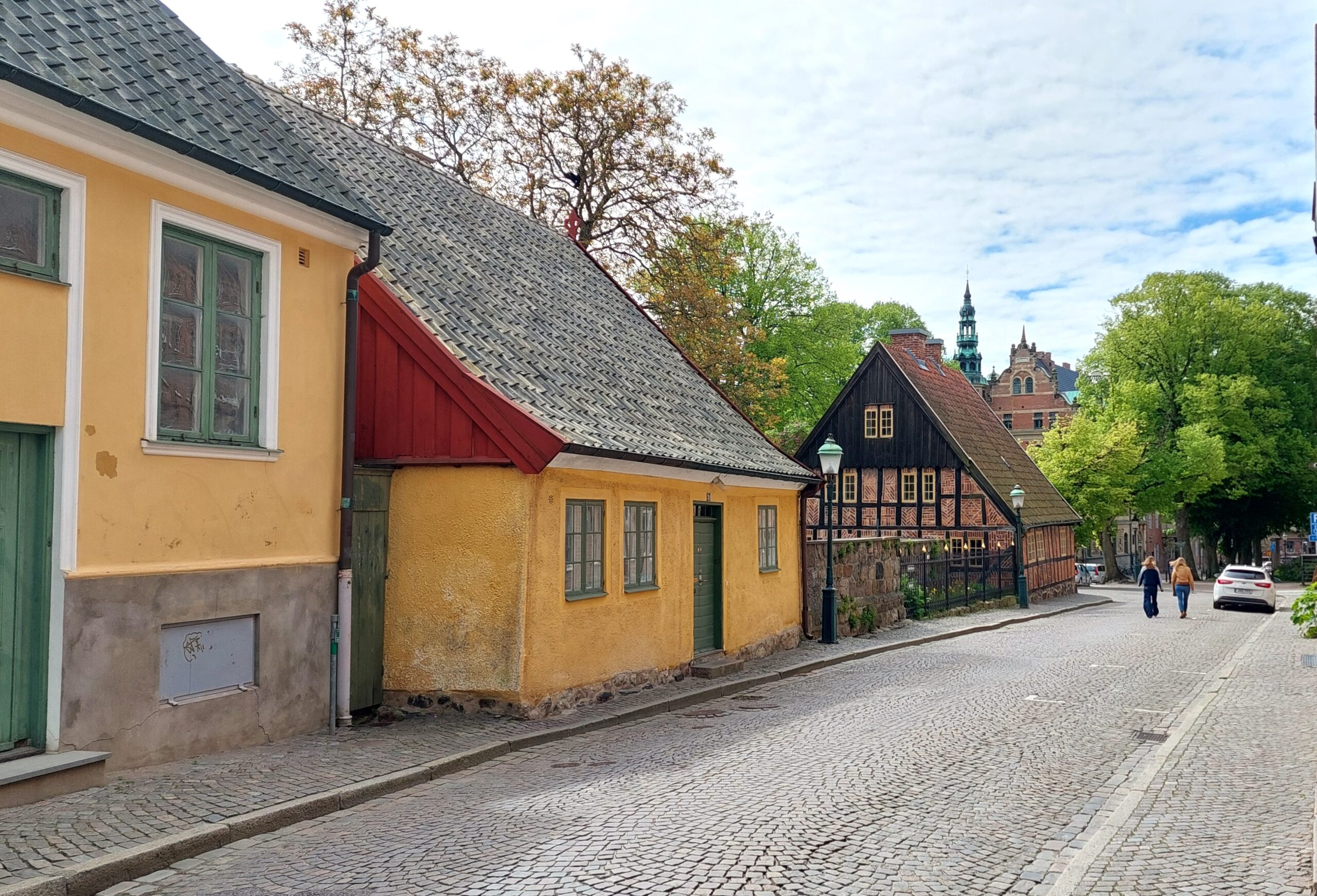 Sankt Annegatan och Syndarnas hus i Lund Sankt Annegatan och Syndarnas hus i Lund