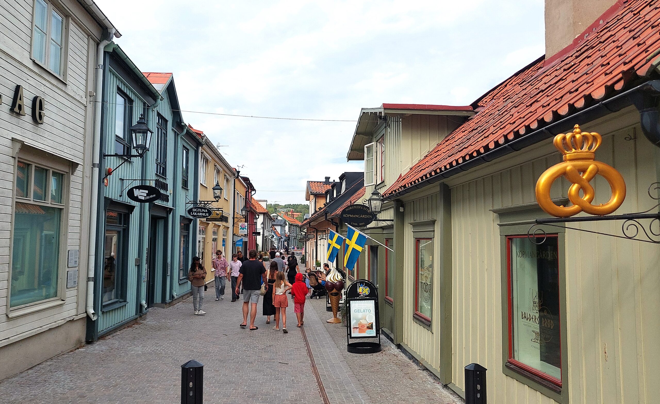 Gågatan i SIgtuna