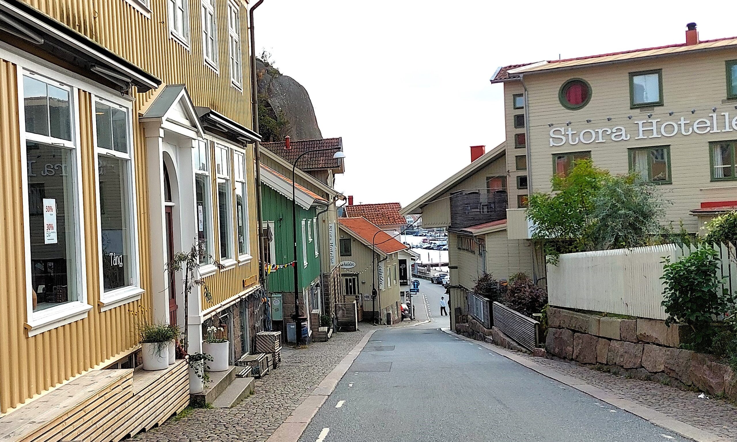 Galärbacken i Fjällbacka Galärbacken i Fjällbacka