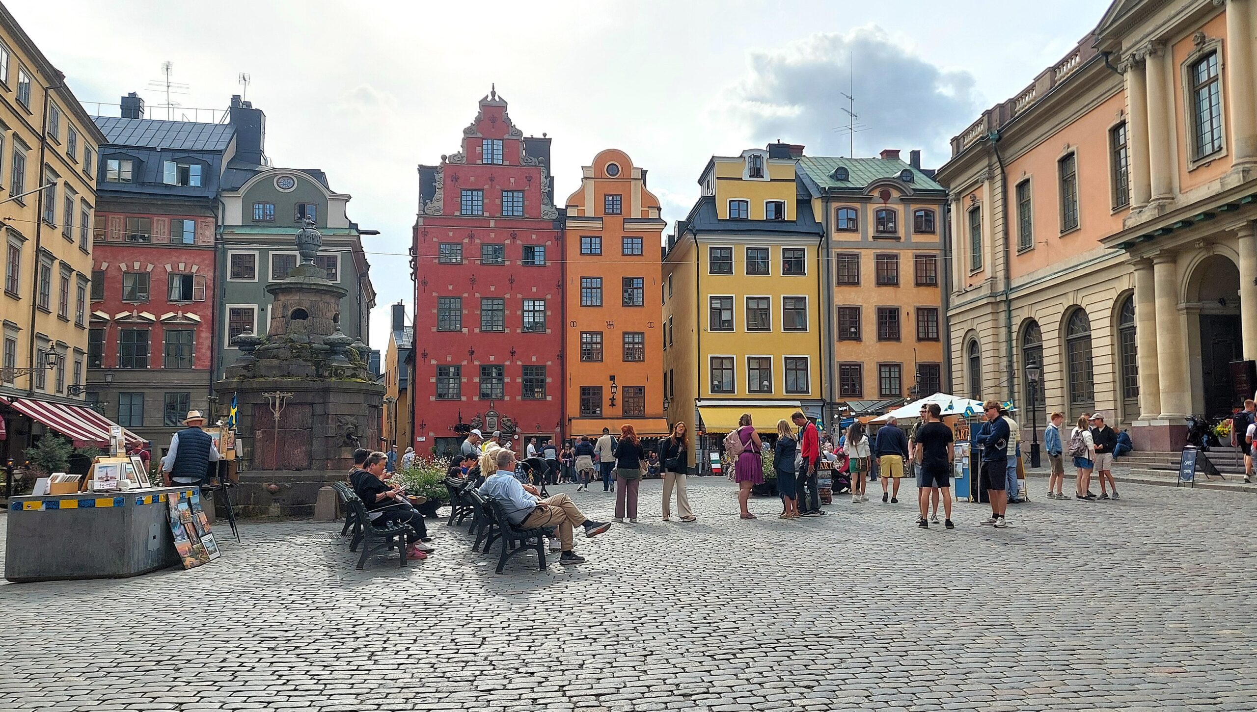 Stortorget i Gamla stan Stortorget i Gamla stan