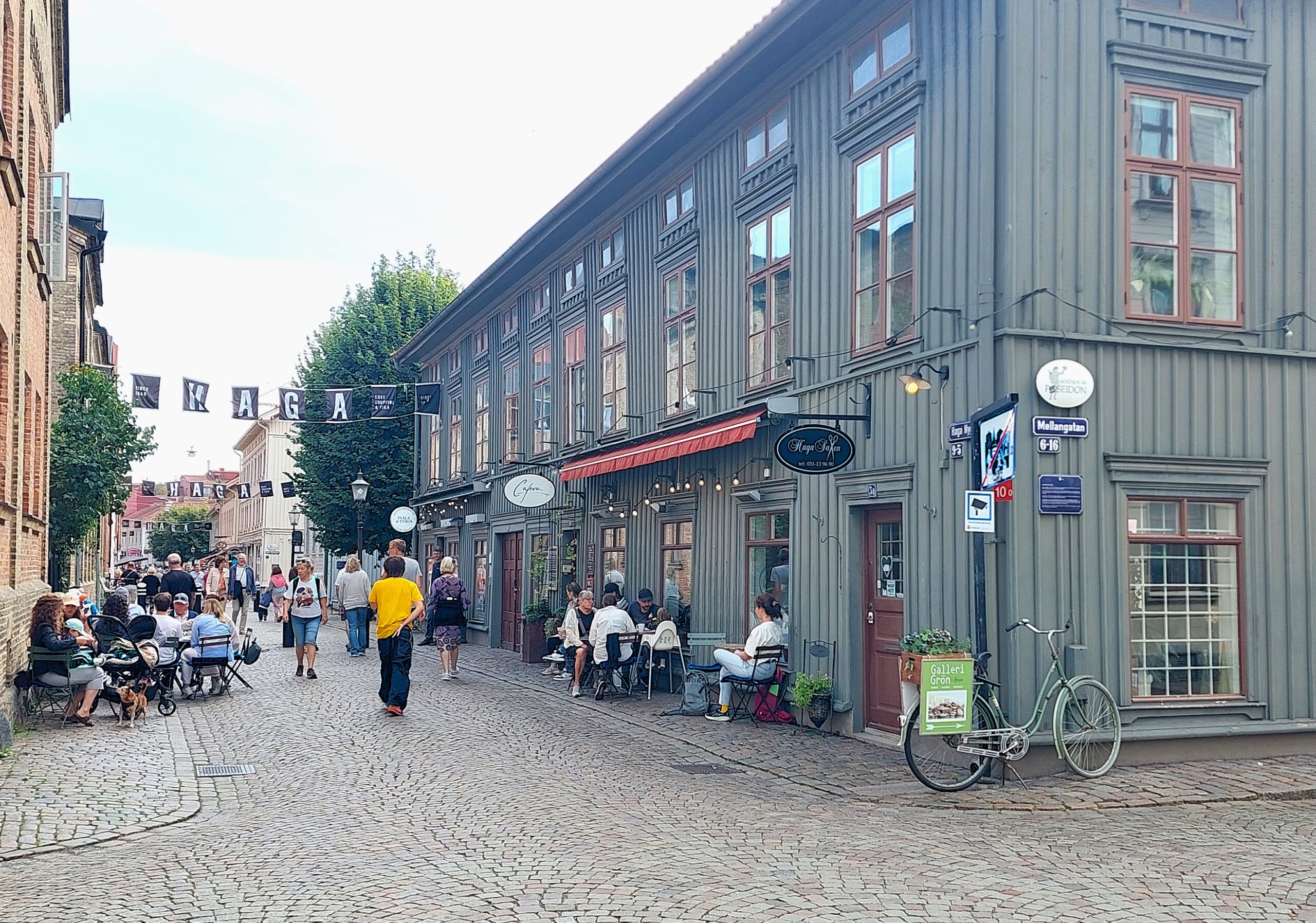 Haga Nygata i Göteborg Haga Nygata i Göteborg