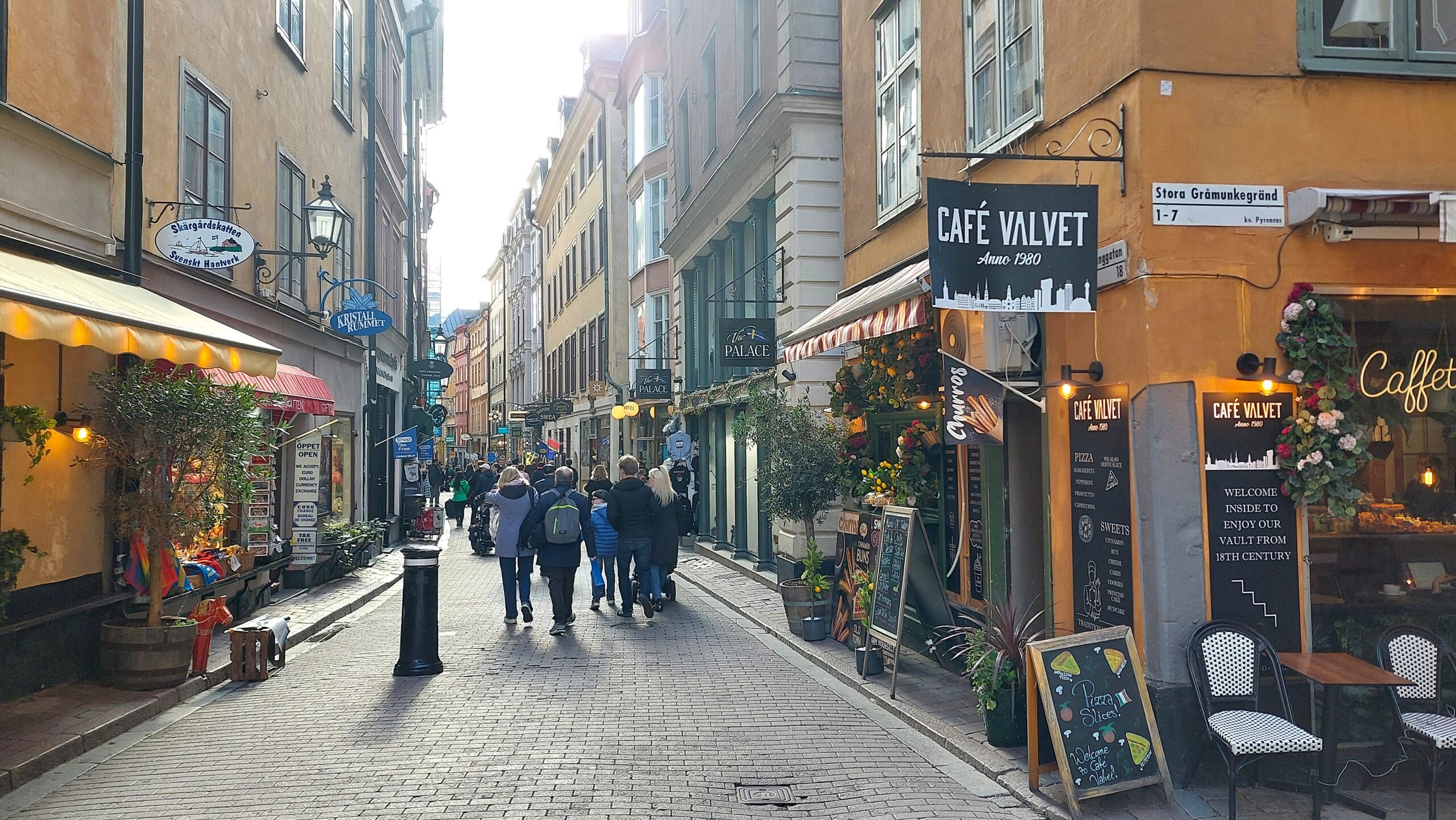 Västerlånggatan i Gamla Stan Västerlånggatan i Gamla Stan