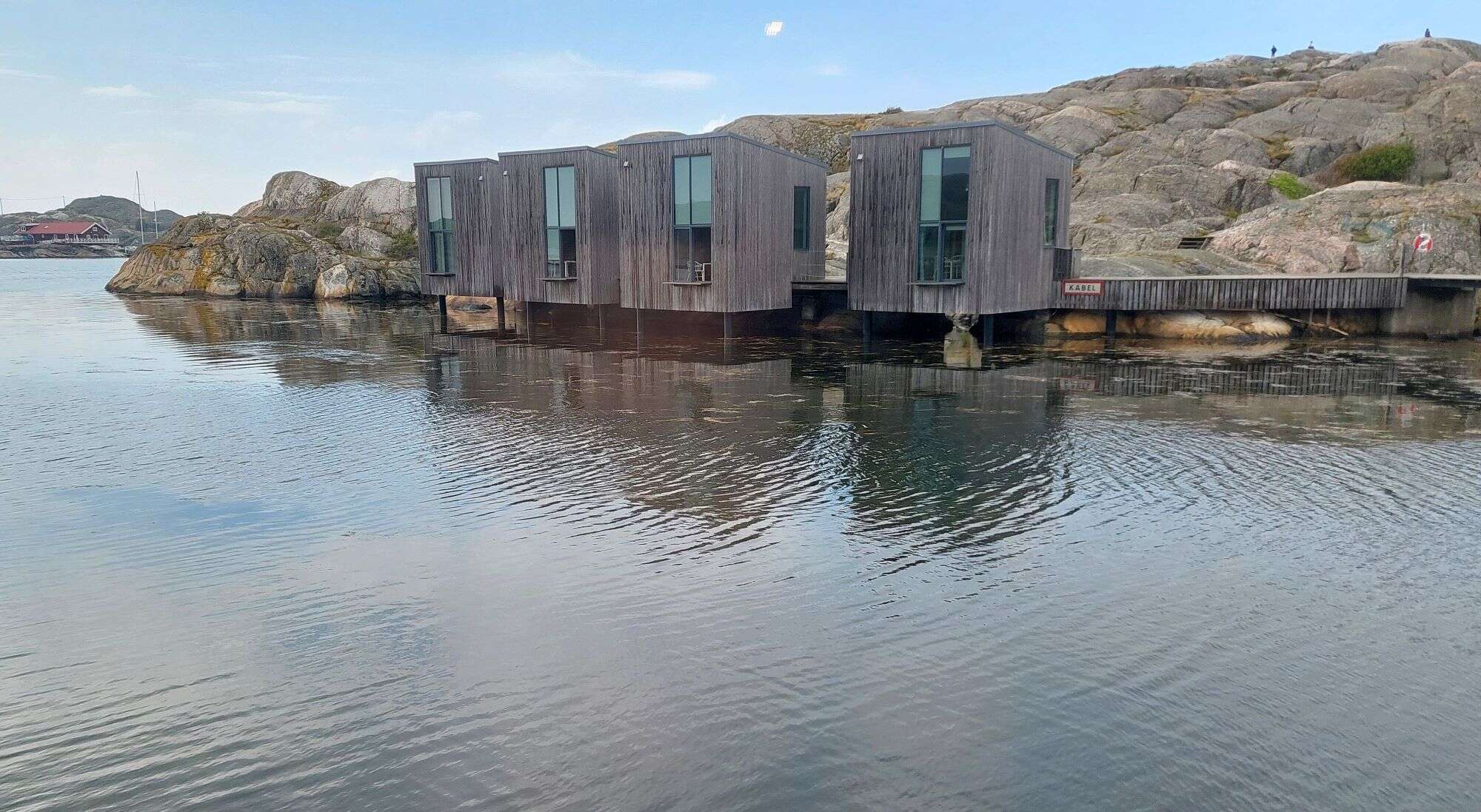 Bockholmen mitt emot Nordiska akvarellmuseet
