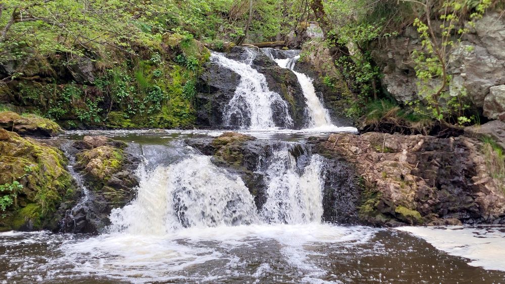 Hallamölla vattenfall & kvarn