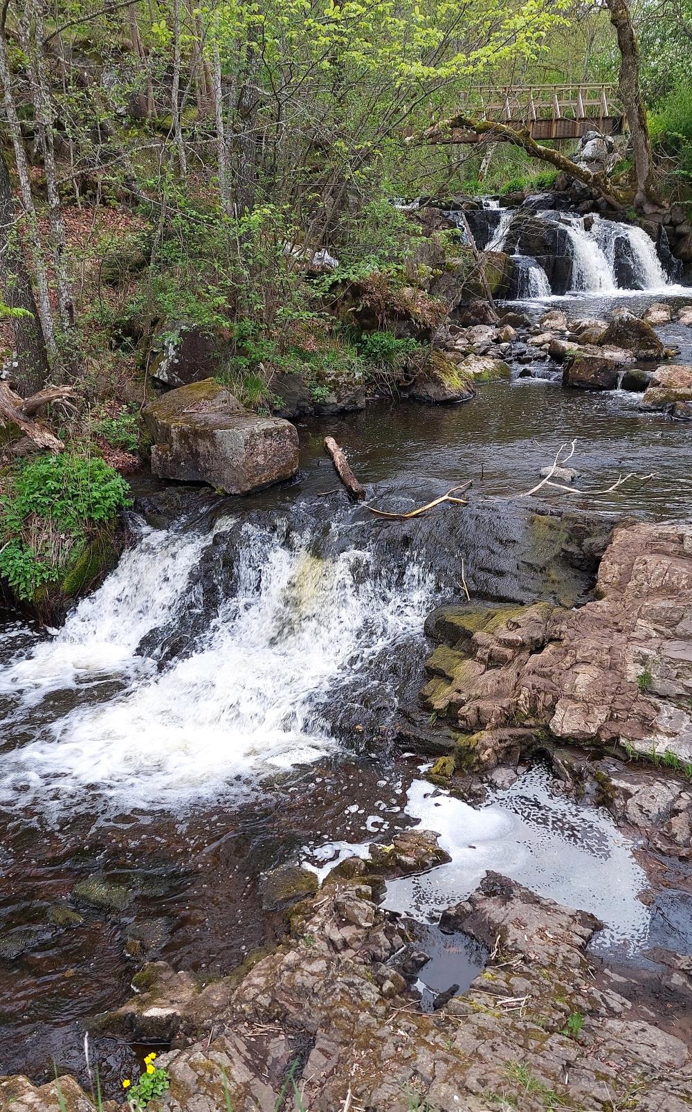 Hallamölla vattenfall