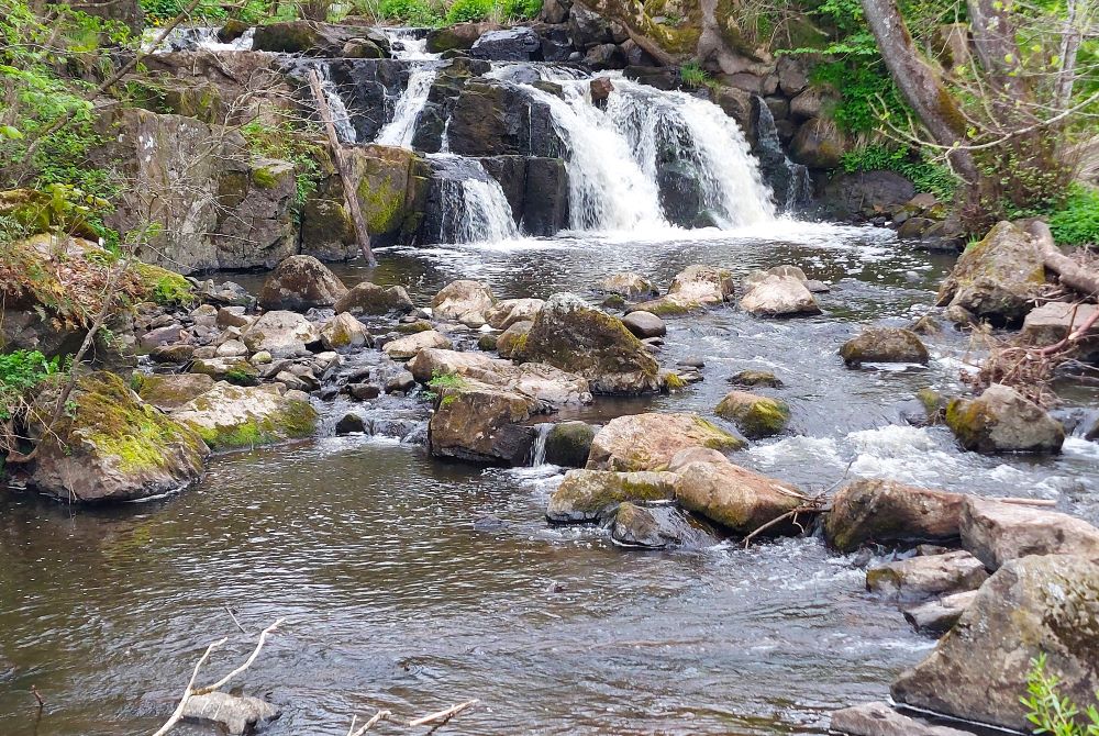 Hallamölla vattenfall