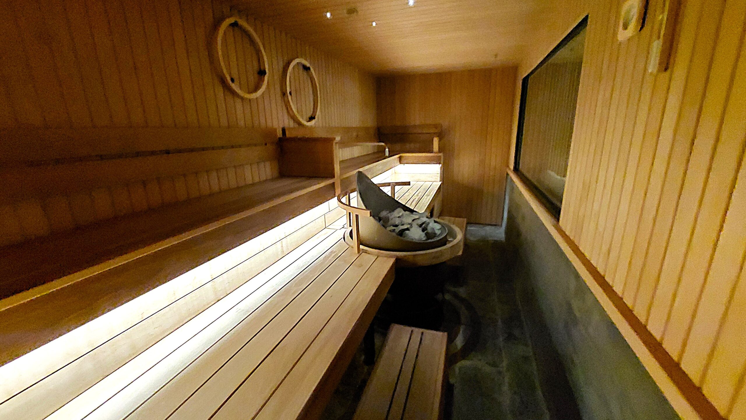 Bastu på Vana Spa Saltsjökvarn
