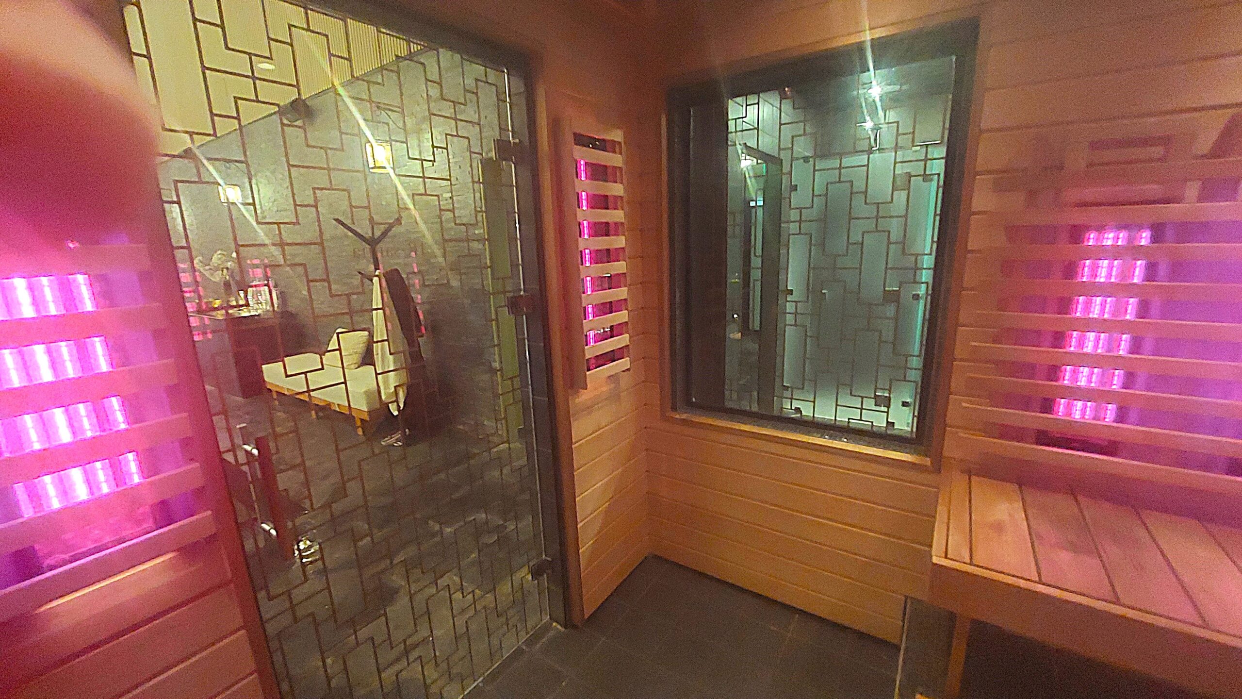Infrabastu på Vana Spa Saltsjökvarn